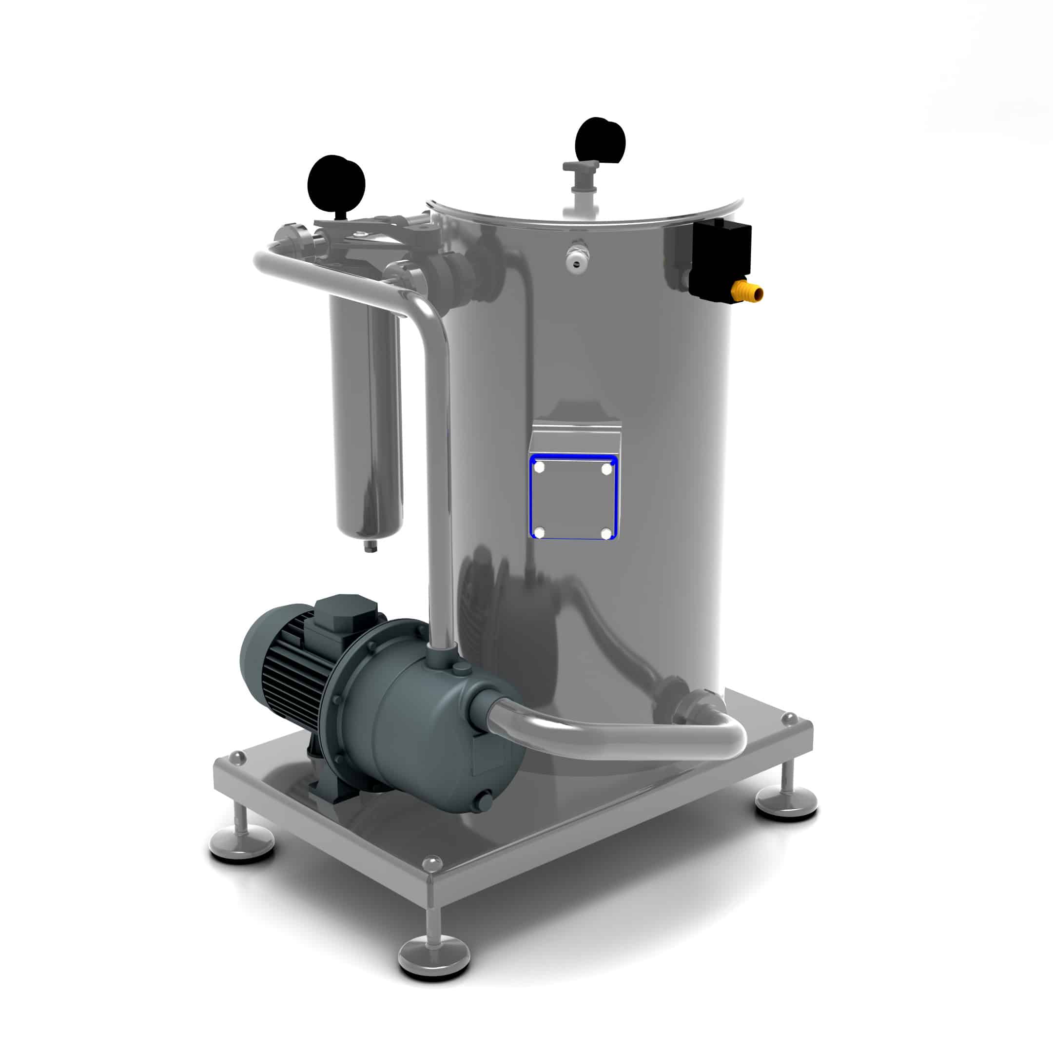AXTRA industrial packaging for modular bottling and packaging lines in the USA