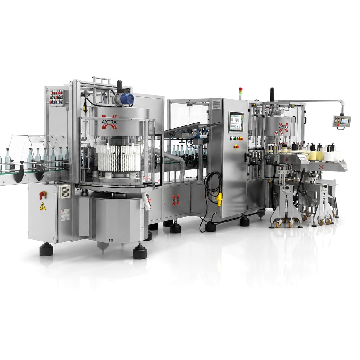 AXTRA monoblock bottling machine for modular bottling and packaging lines in the USA