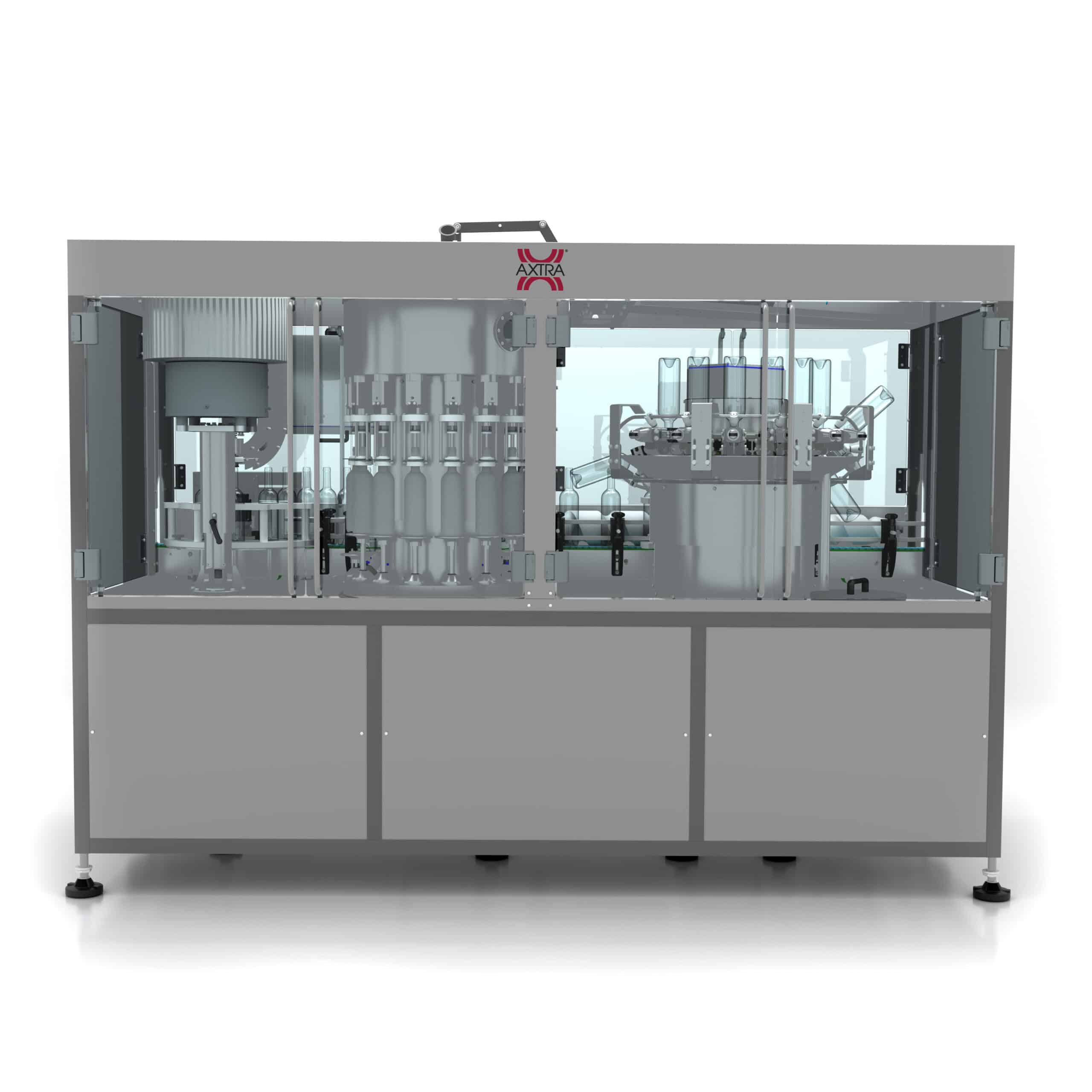 AXTRA monoblock bottling machine for modular bottling and packaging lines in the USA