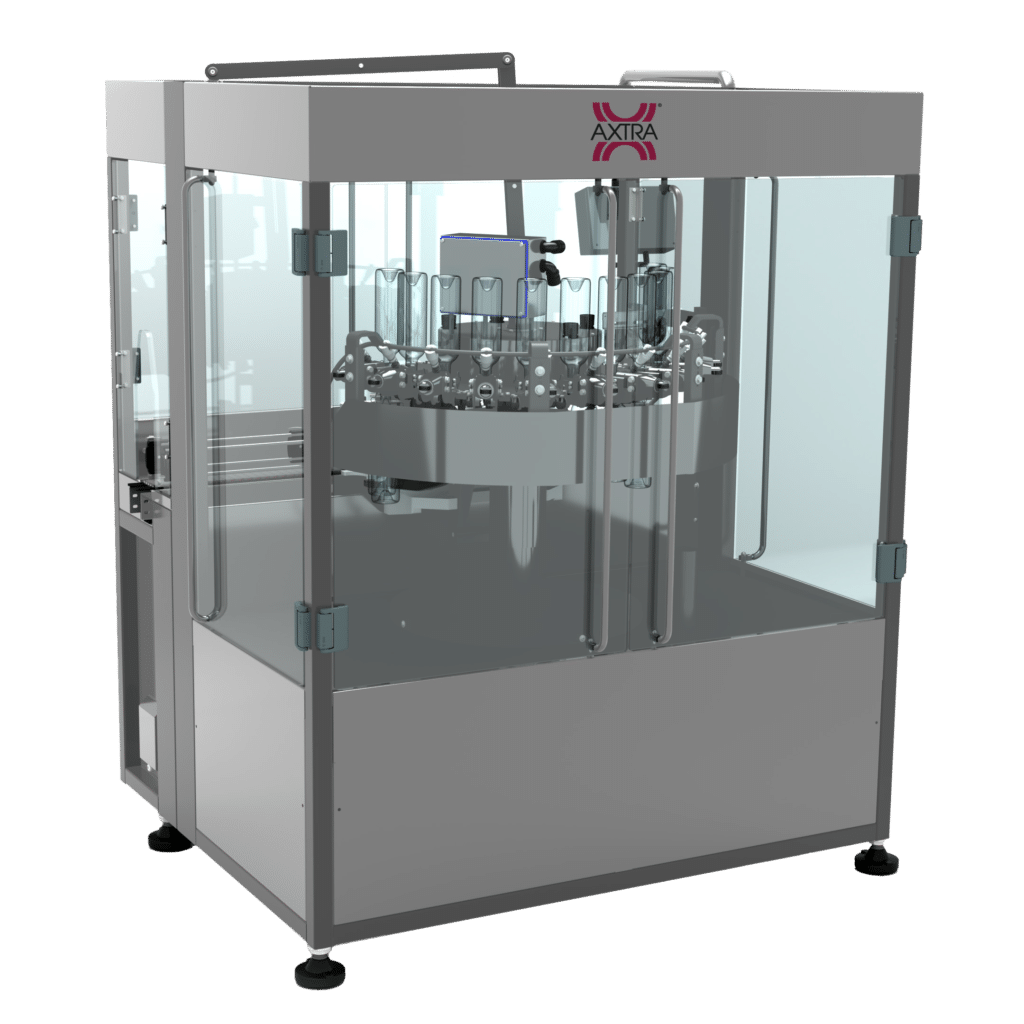 AXTRA industrial packaging for modular bottling and packaging lines in the USA