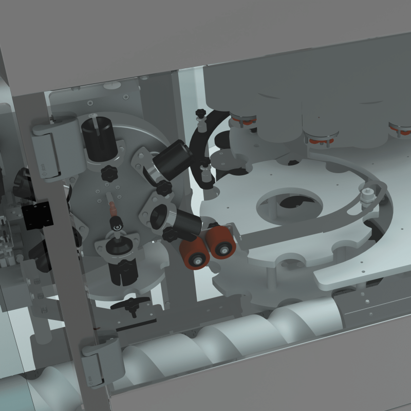 AXTRA media asset associated with bottle capping and bottle capping, closure and cap handling systems.