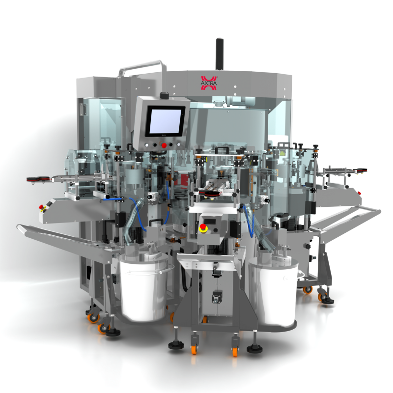 AXTRA media asset associated with bottle capping and bottle capping, closure and cap handling systems.