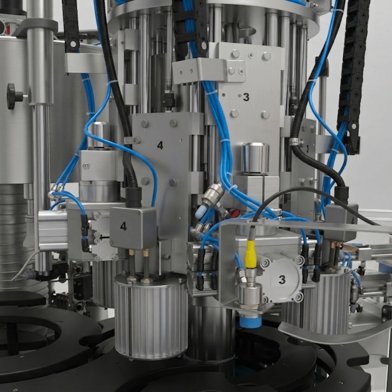 AXTRA media asset associated with bottle capping and bottle capping, closure and cap handling systems.