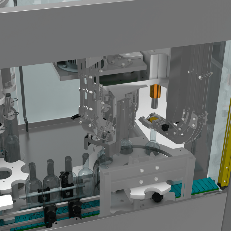 AXTRA media asset associated with bottle capping and bottle capping, closure and cap handling systems.