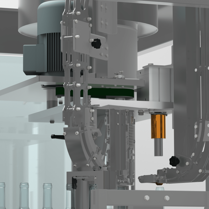 AXTRA media asset associated with bottle capping and bottle capping, closure and cap handling systems.