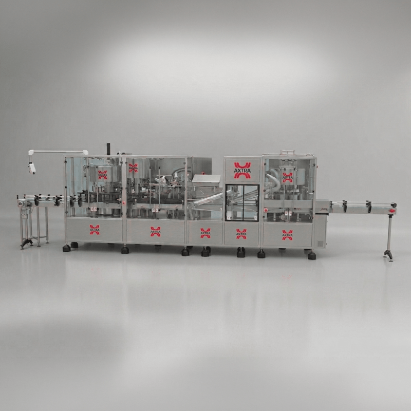 AXTRA media asset associated with bottle capping and bottle capping, closure and cap handling systems.