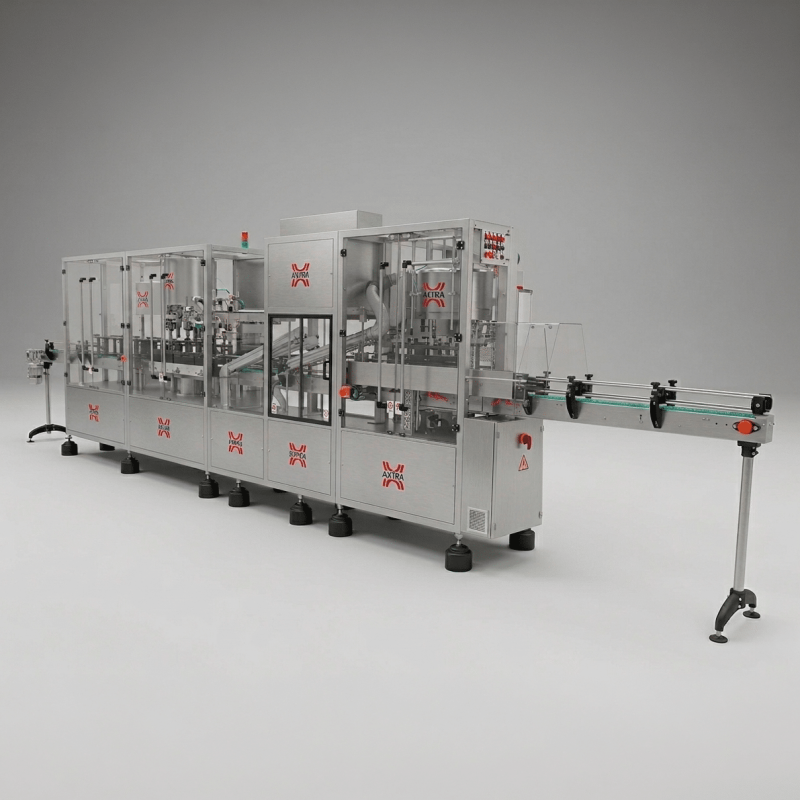 AXTRA media asset associated with bottle capping and bottle capping, closure and cap handling systems.