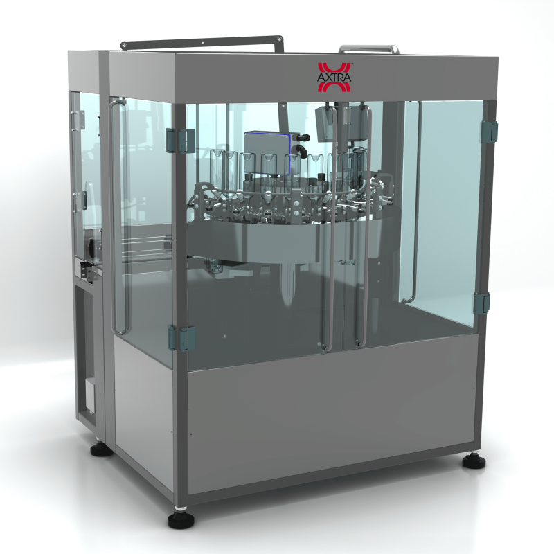 AXTRA media asset associated with bottle capping and bottle capping, closure and cap handling systems.